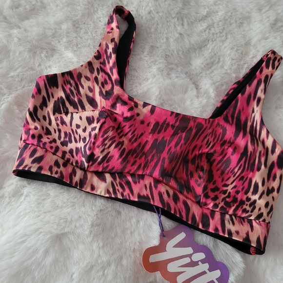 🐞FABLETICS YITTY HEADLINER SHAPING MIDI BRALETTE SIZE S - Picture 9 of 11
